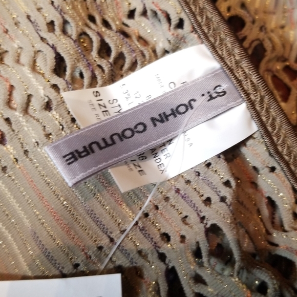 ST. John Couture bathing suit cover up NWT - Picture 6 of 7